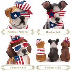 Valery Madelyn Brave Stars Stripes dogs decor brings color and pride to rooms.