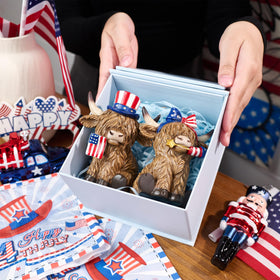 Valery Madelyn Independence Day home accents add festive charm.