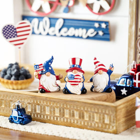Valery Madelyn gnomes decor a garden or porch for seasonal charm.