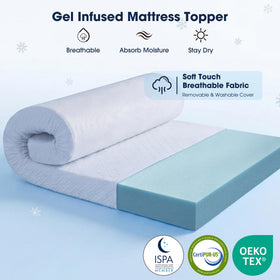 VALUXE bamboo cover with OEKO-TEX certification promotes skin-friendly breathability.