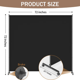 VAMFUTRE black room divider adds modern flair while separating spaces.