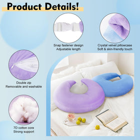 vamorry bed-sofa multi-use pillow is portable between rooms