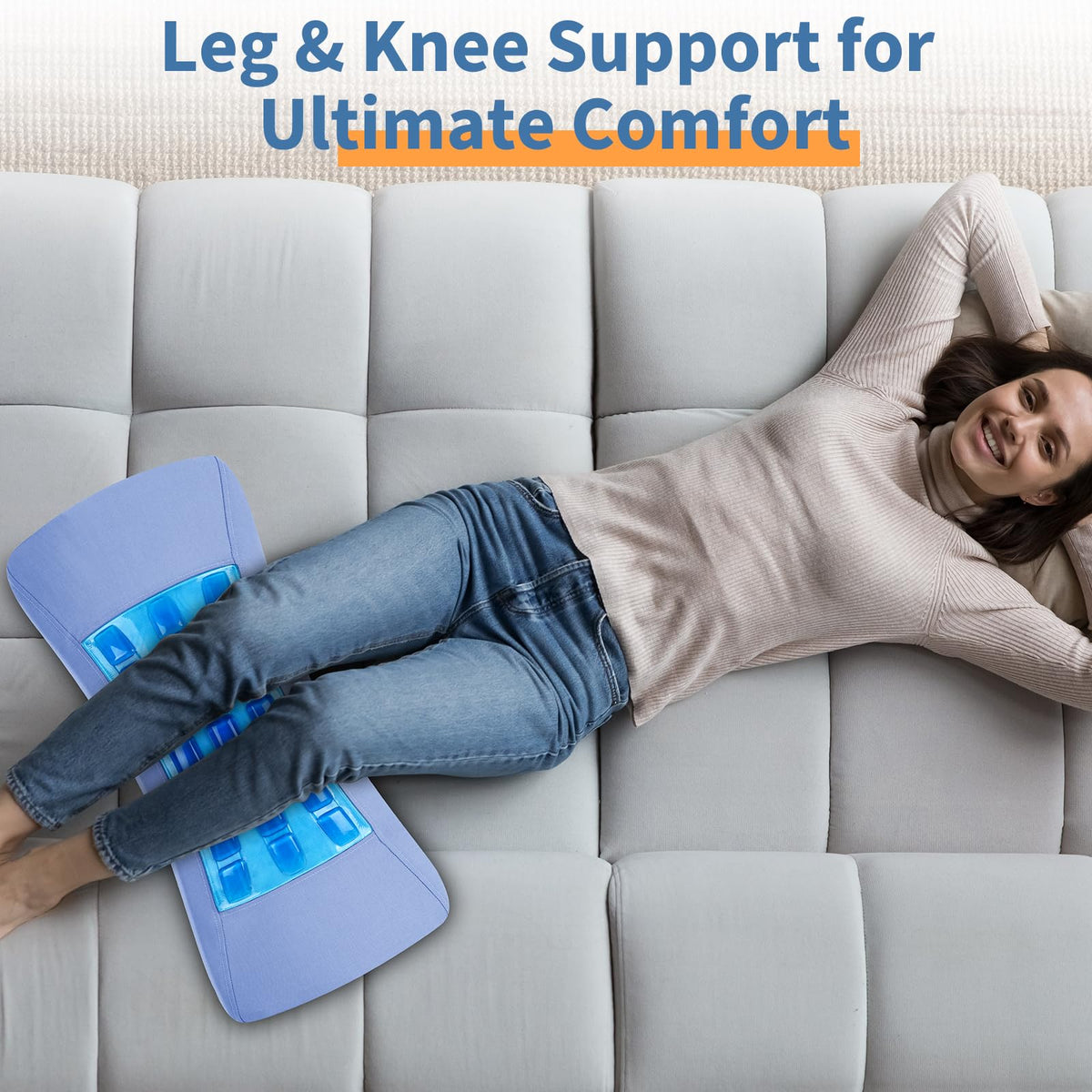 Vamorry durable soft-cover pillow maintains shape for steady support.