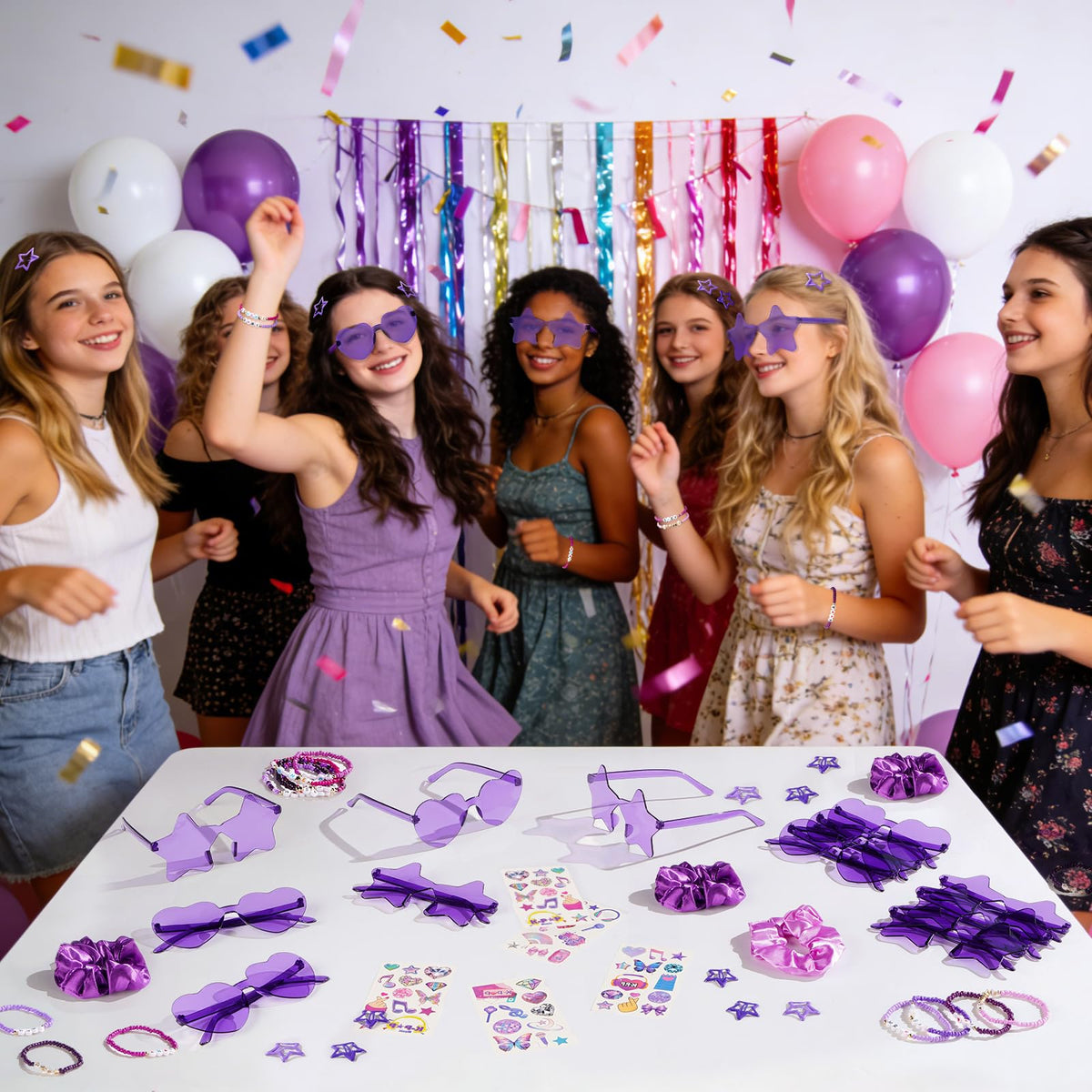 Vanblue disco glasses boost party vibes and selfie-ready ensembles