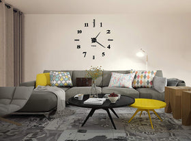 VANGOLD DIY clock number stickers enable precise wall layout