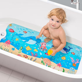 Vannokor baby bath mat tub non-slip keeps kids safe