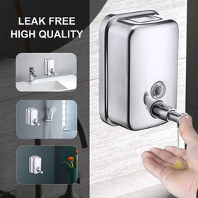 VANNSOO durable pump in action enables single-handed dispensing.