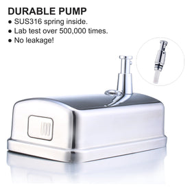 VANNSOO transparent refill lid enables easy top-fill monitoring and reduced spill risk.
