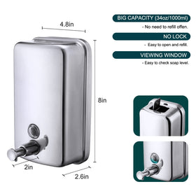 VANNSOO wall-mount plate screws ensure stable installation and neat restroom aesthetics.