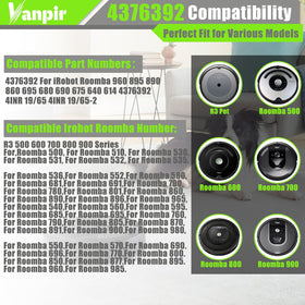 Vanpir 3300mAh Li-ion battery close-up highlighting high capacity.