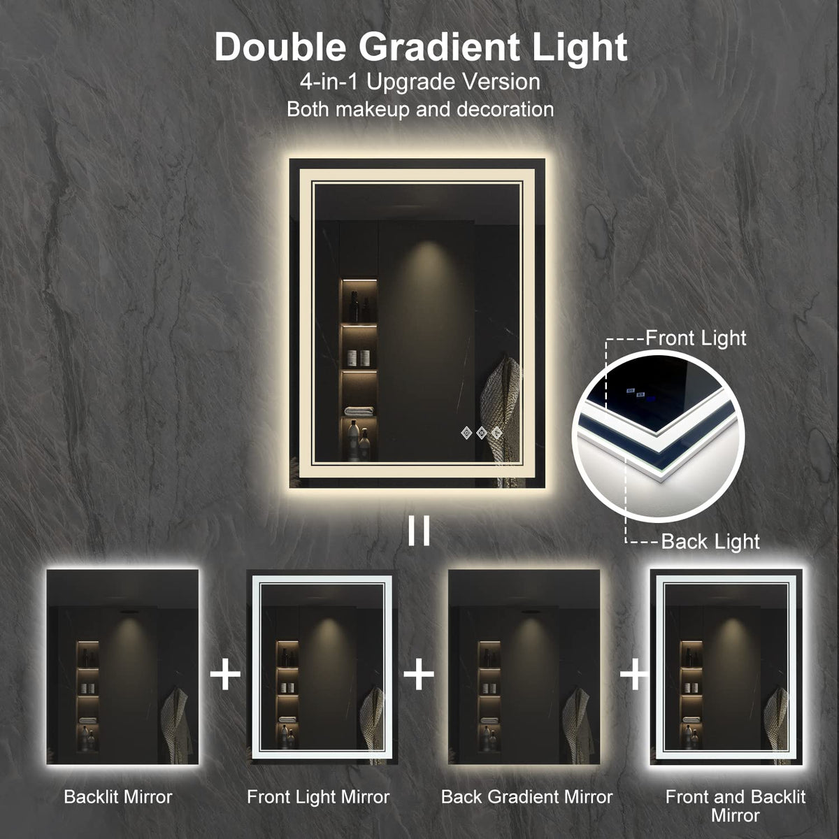 VanPokins enhanced anti-fog mirror keeps reflections clear