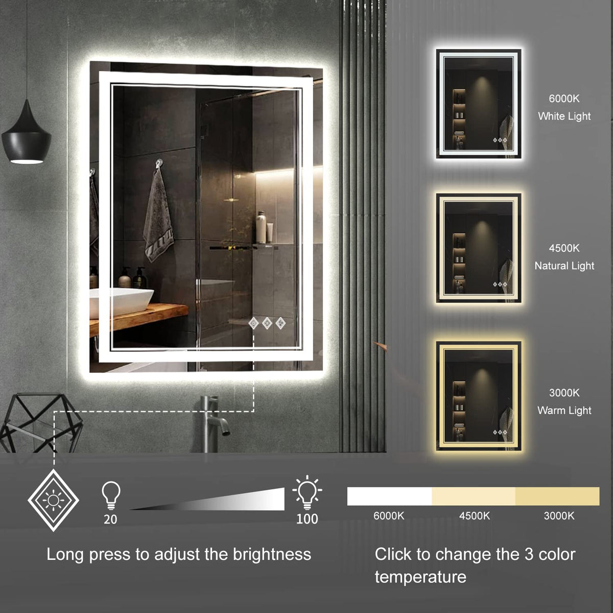 VanPokins hanging plates enable easy horizontal or vertical installation