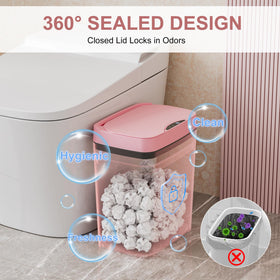 Vanpopubs dorm or office trash bin fits small spaces neatly