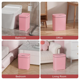 Vanpopubs kitchen-ready trash bin on counter for convenient disposal