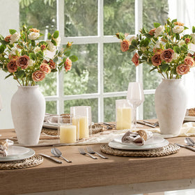 Vanselia high-quality ceramic vase remains sturdy for daily use