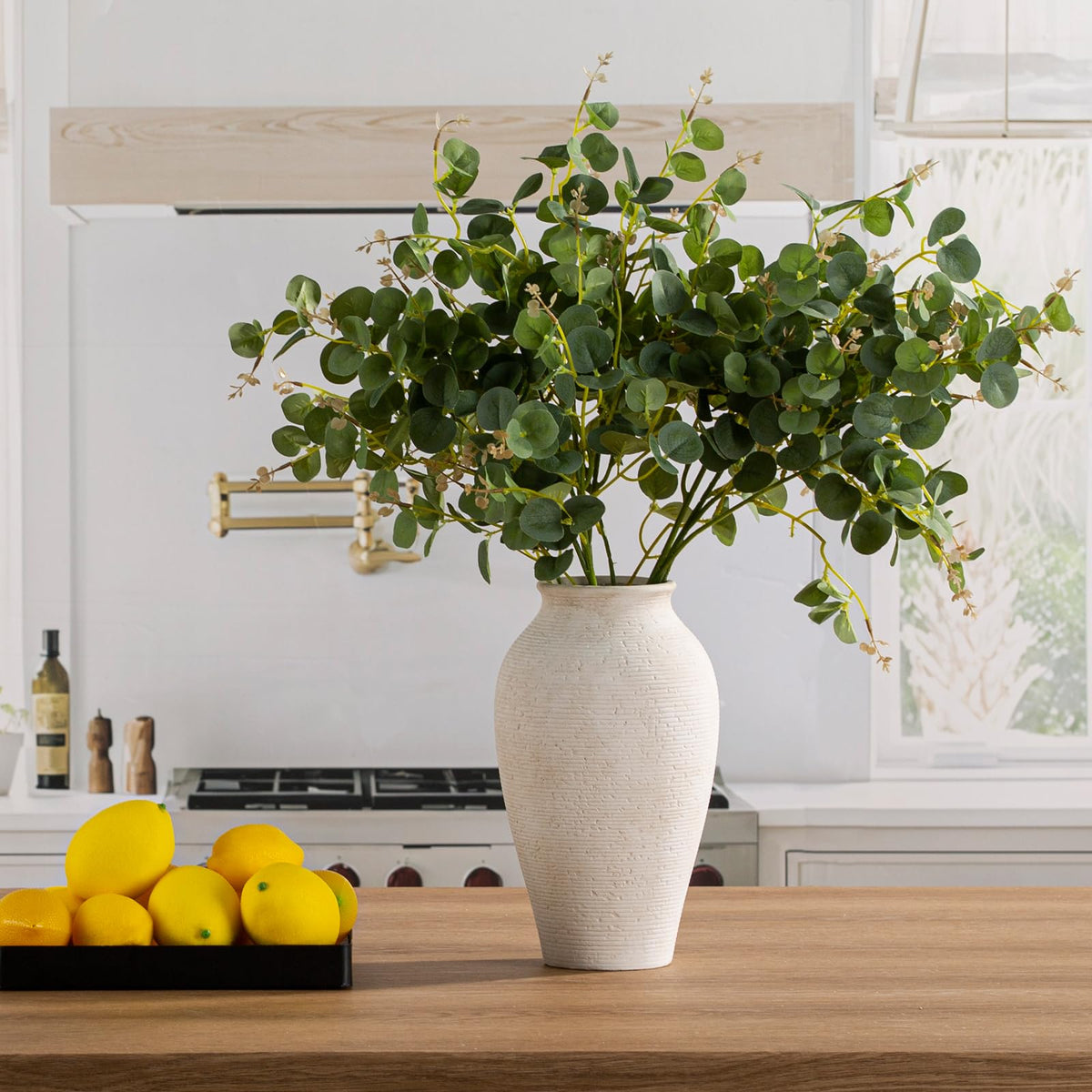 Vanselia large vase complements farmhouse and modern decor styles