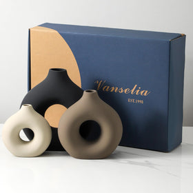 Vanselia living room shelf centerpiece, sturdy base protects furniture