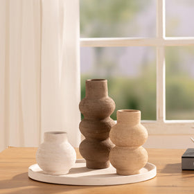 Vanselia ceramic vases arrive as a thoughtful home decor gift.