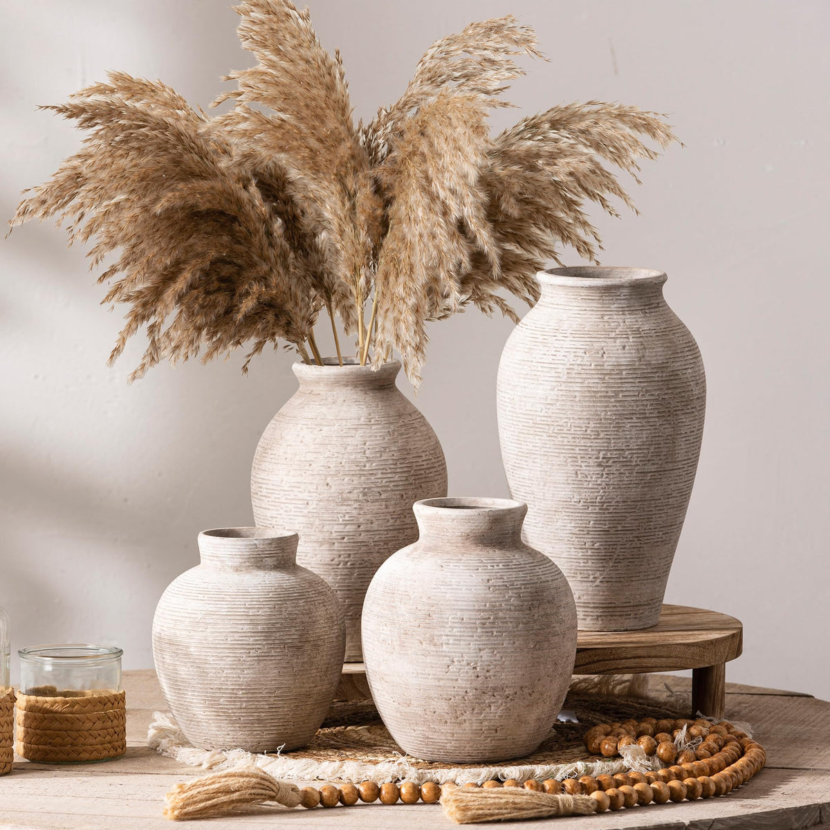 Vanselia versatile decor for living rooms, dining areas, desks, and shelves