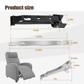 Vanshly La-Z-Boy compatible parts fit securely for rocker recliners.
