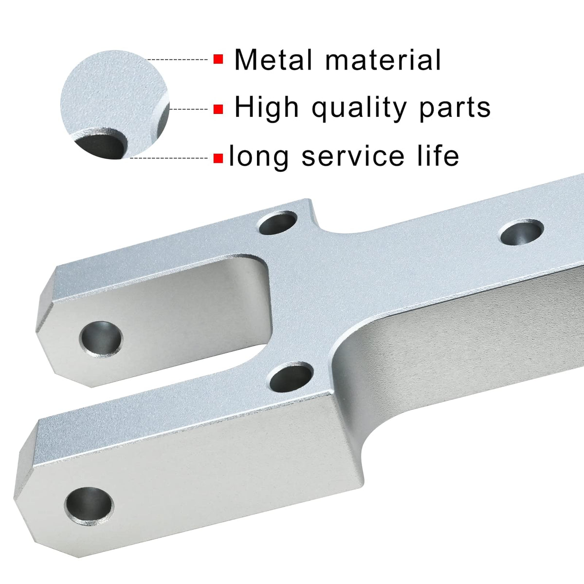 Vanshly plastic bushings—compatible with original accessories and adjustable.