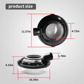 Vanshly replacement pan compatible with R2809 and R1556 parts