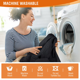 VANSOFY easy-clean recliner cover allows quick fur and spill cleanup.