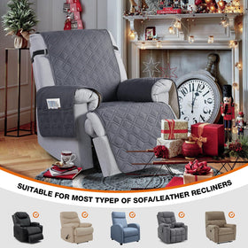 VANSOFY recliner cover highlights durable stitching for long-lasting use.