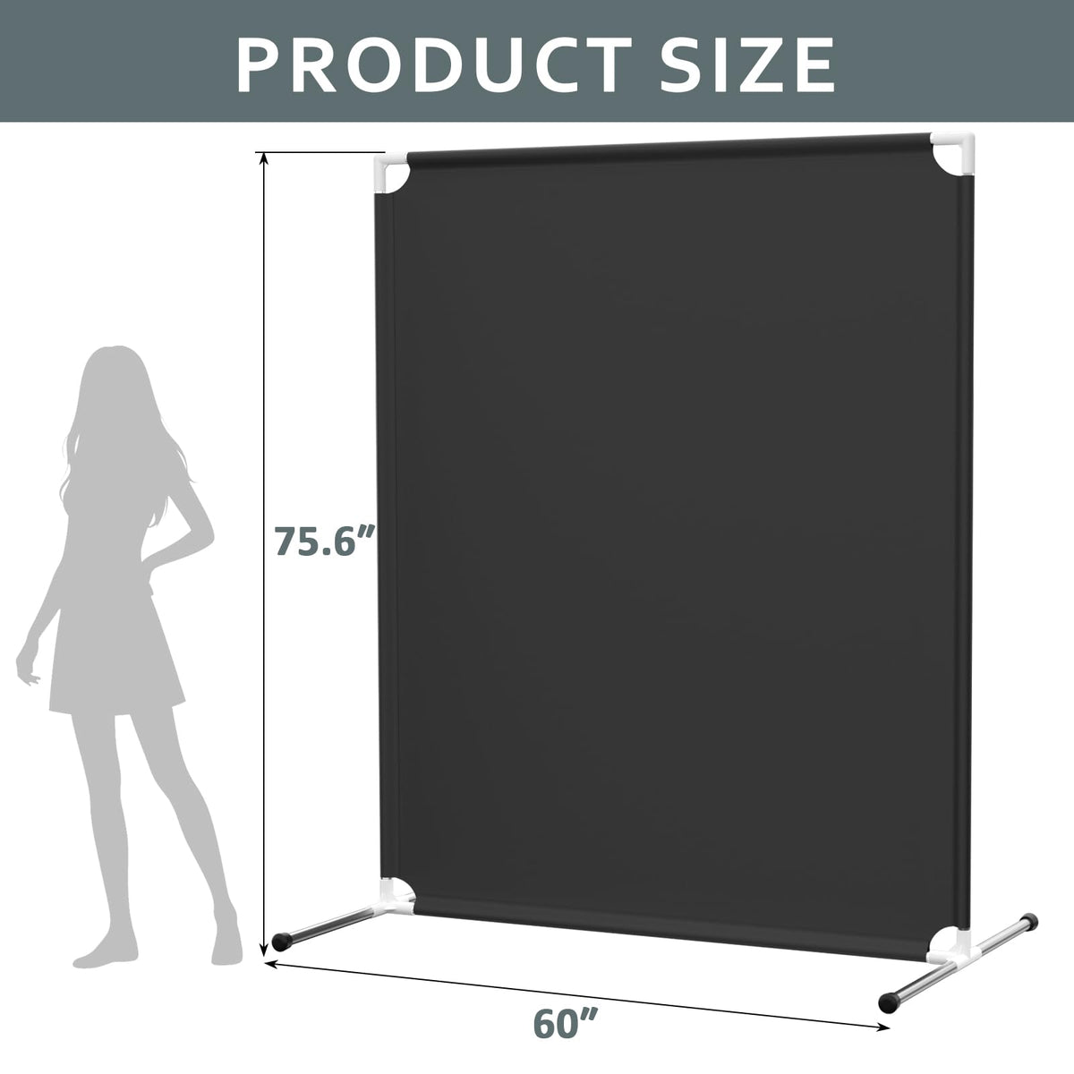 VANSYNOX room divider suitable for dorms bedrooms and offices