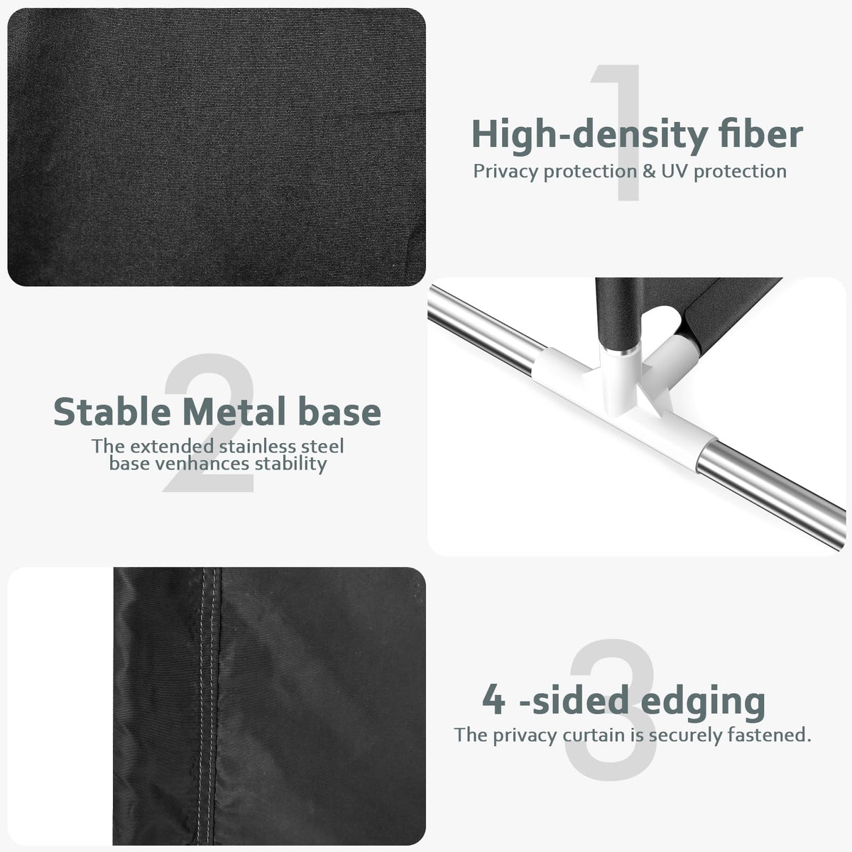 VANSYNOX divider is lightweight and portable for quick rearrangement