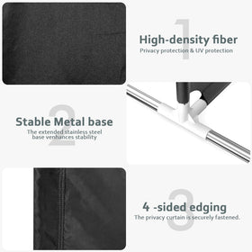 VANSYNOX divider is lightweight and portable for quick rearrangement