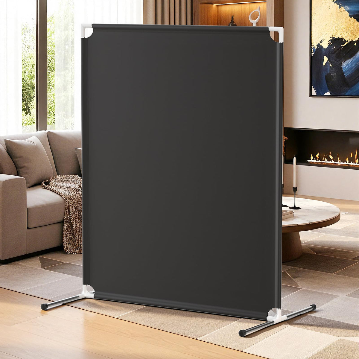 VANSYNOX privacy screen room divider tall panel for flexible space separation