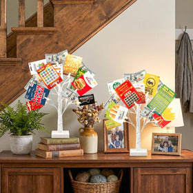 Vanthylit Money Tree with 24 LEDs creates a cozy warm glow.
