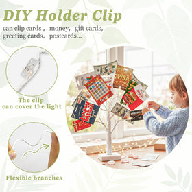 Vanthylit Money Tree timer base enables automatic lighting.