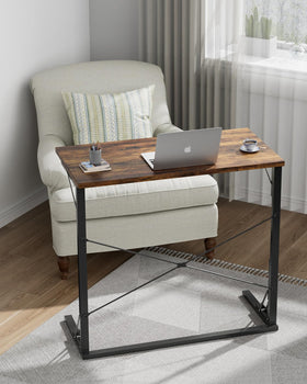 Vantic folding desk MDF top scratch-resistant and easy to wipe clean