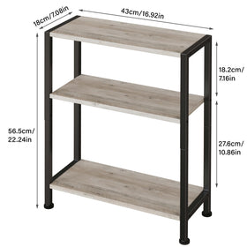 Vantimo 3-Tier Side Table in a living-room setup emphasizes easy access to essentials.