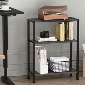 Vantimo lacquered iron frame adds elegance and durability to any room.