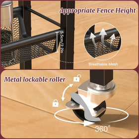 Vantimo Slim Rolling Cart ideal for kitchen spice storage and accessibility