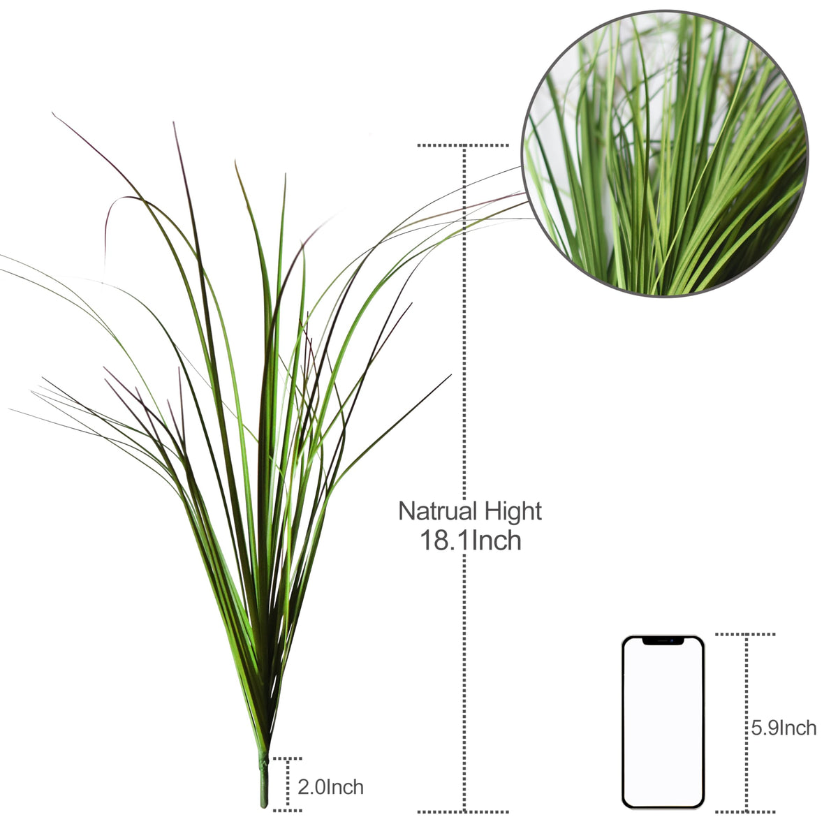 VANTREE faux grass 16-piece outdoor decor for a vibrant, maintenance-free look.