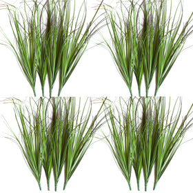 VANTREE wheat grass stems, 18.9 inches tall, for year-round greenery in any space.