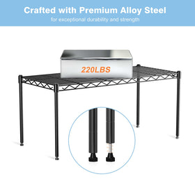 VANZBON shelf showing 200 lbs load capacity for heavy items