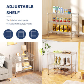 VANZBON wheeled storage unit showing easy mobility around spaces.