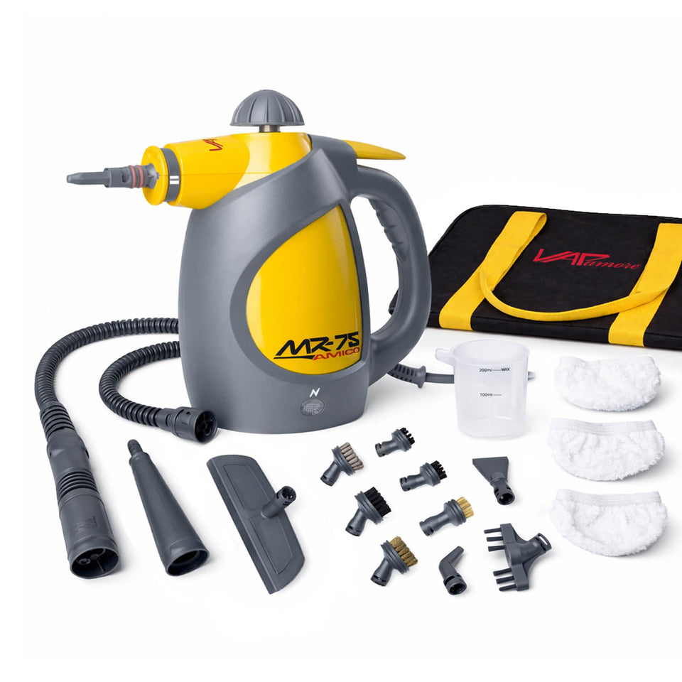 Vapamore MR-75 Amico portable steam cleaner for general cleaning tasks