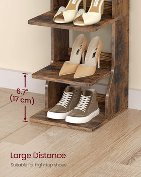VASAGLE durable particleboard construction supports heavy footwear