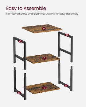 VASAGLE Barnet assembly kit included for easy setup