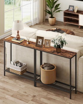 VASAGLE BARNET console in-room setup shows versatile placement in entryways.