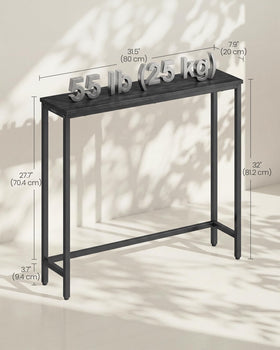 VASAGLE Barnet quick-assembly table with labeled parts saves setup time.