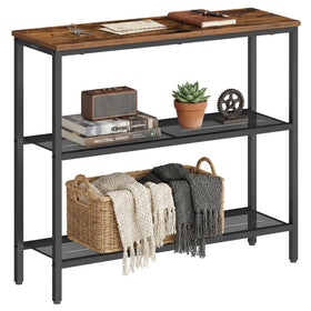VASAGLE Barnet console table top surface for clutter-free entryways