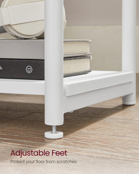 VASAGLE BARNET end table packaging includes everything for quick assembly