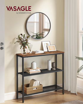 VASAGLE Barnet slim entryway table designed to fit tight spaces